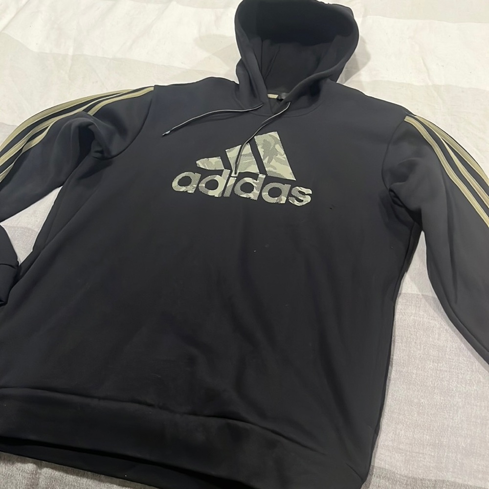 Adidas Camouflage print hoodie